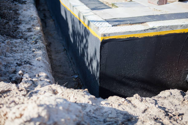 Residential Foundation Crack Repair installation at a Saint Paul, MN home by SJ Waterproofing Pros